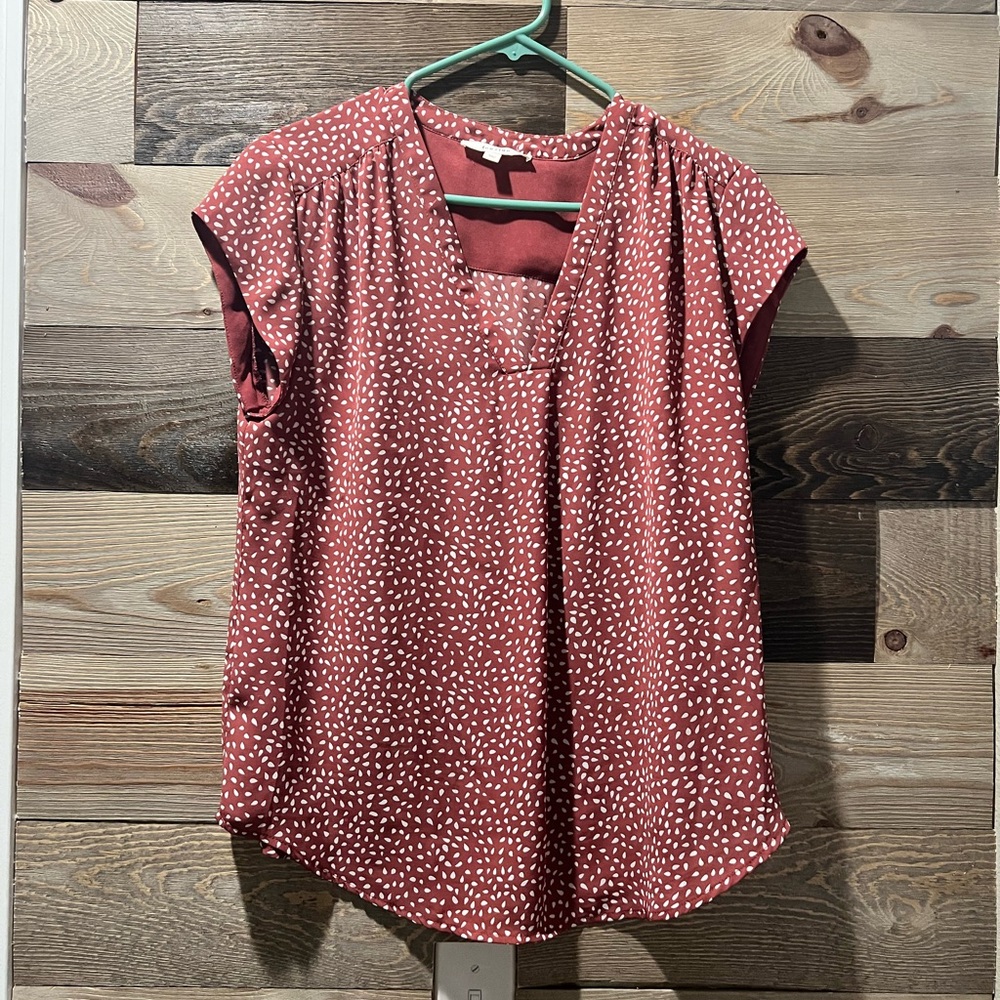 Pink blouse